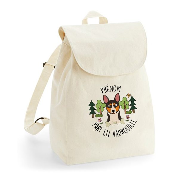 Sac à dos chien personnalisé