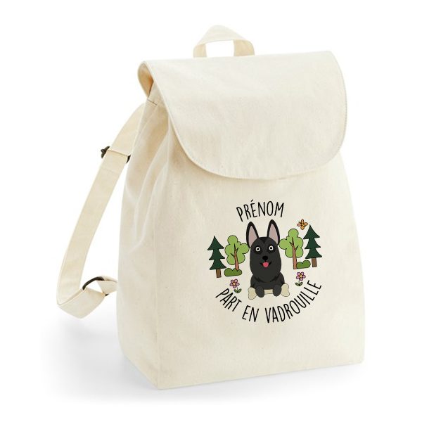 Sac à dos chien personnalisé