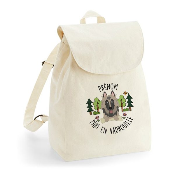 Sac à dos chien personnalisé
