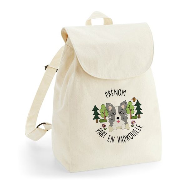 Sac à dos chien personnalisé