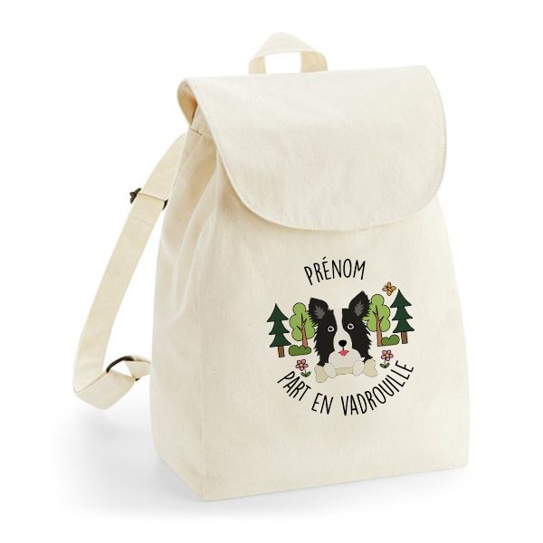 Sac à dos chien personnalisé