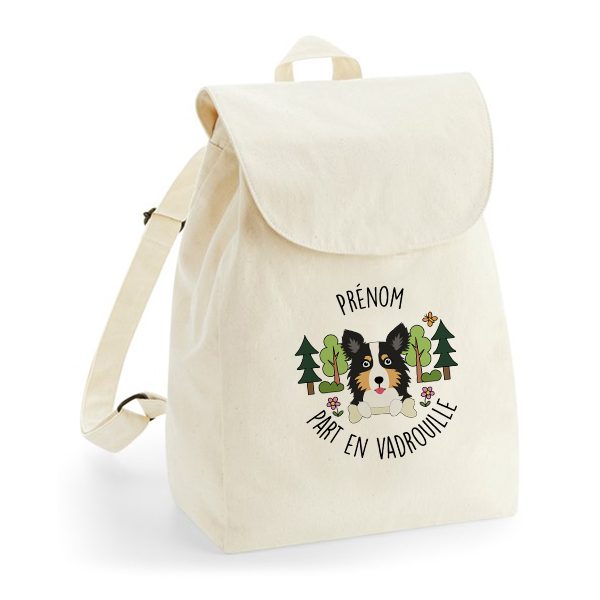Sac à dos chien personnalisé