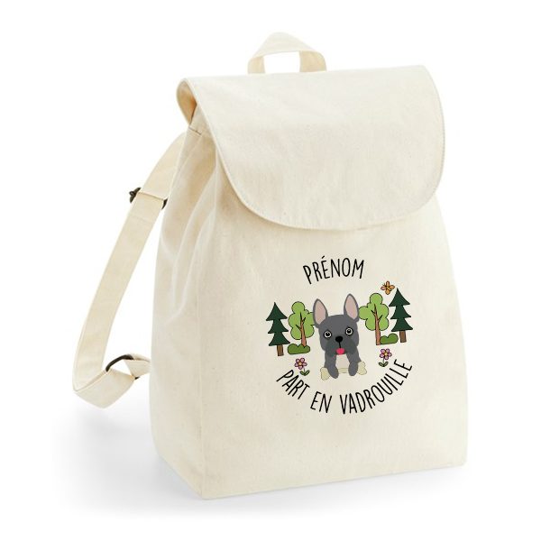 Sac à dos chien personnalisé