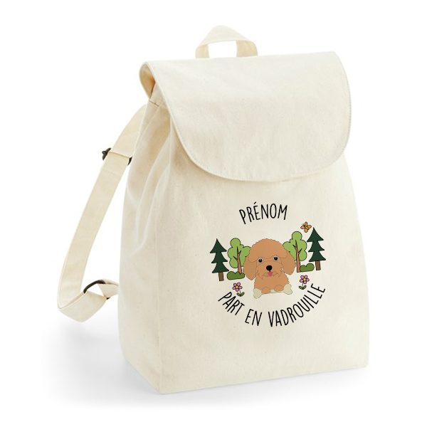Sac à dos chien personnalisé