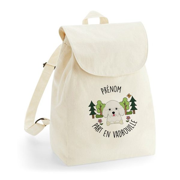 Sac à dos chien personnalisé