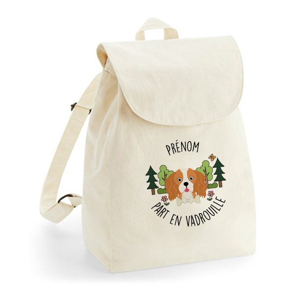 Sac à dos chien personnalisé
