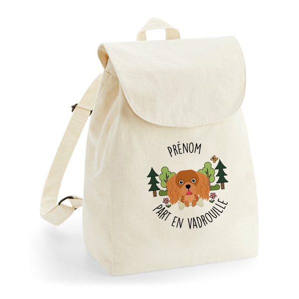 Sac à dos chien personnalisé