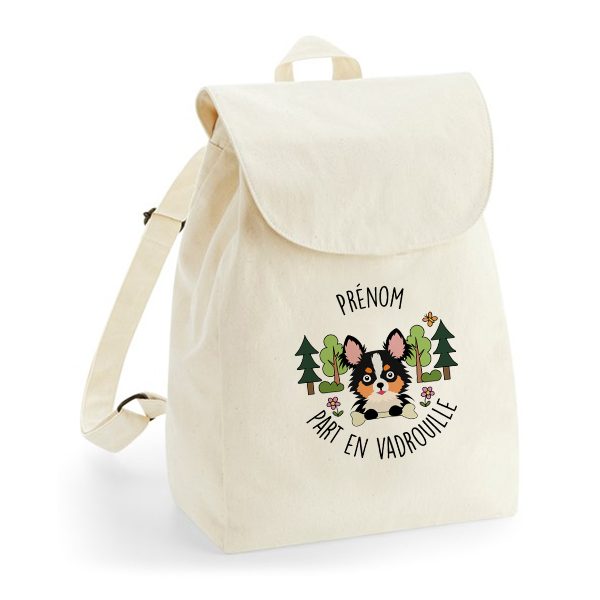 Sac à dos chien personnalisé