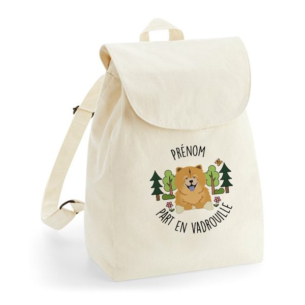 Sac à dos chien personnalisé