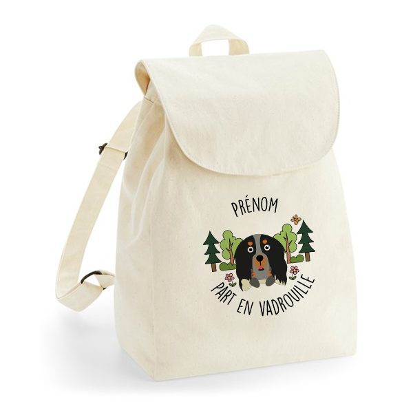Sac à dos chien personnalisé