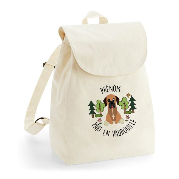 Sac à dos chien personnalisé
