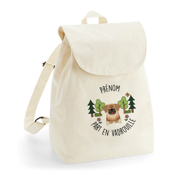 Sac à dos chien personnalisé