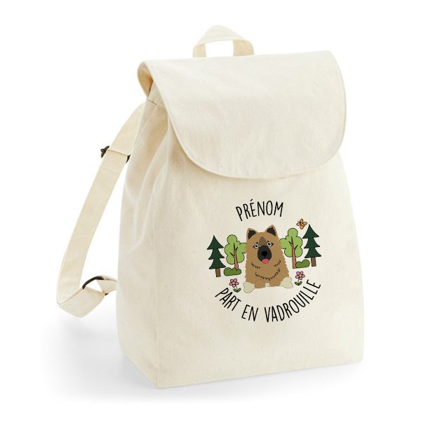 Sac à dos chien personnalisé