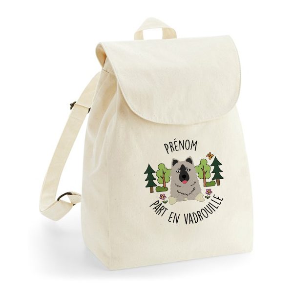 Sac à dos chien personnalisé