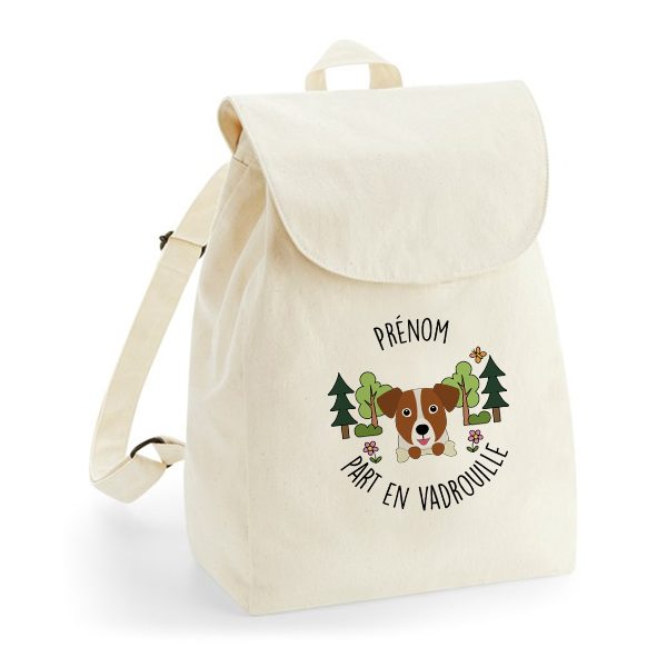 Sac à dos chien personnalisé