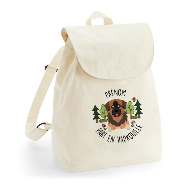 Sac à dos chien personnalisé