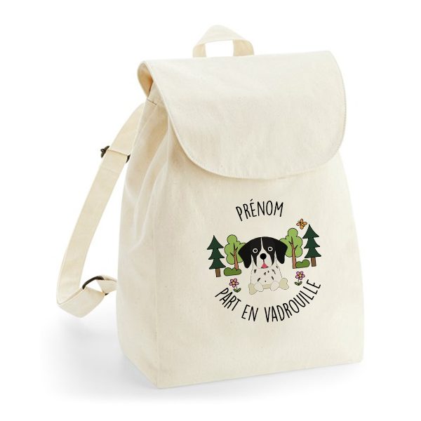 Sac à dos chien personnalisé
