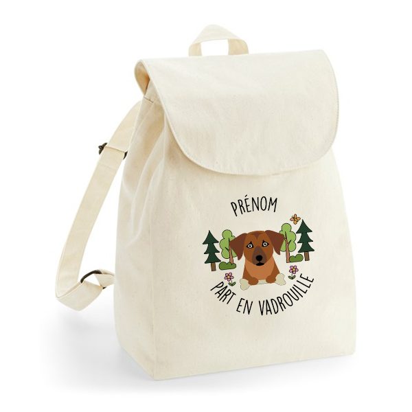 Sac à dos chien personnalisé
