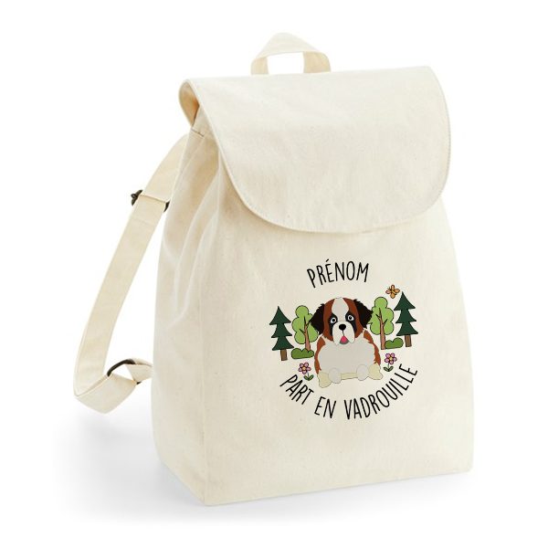 Sac à dos chien personnalisé