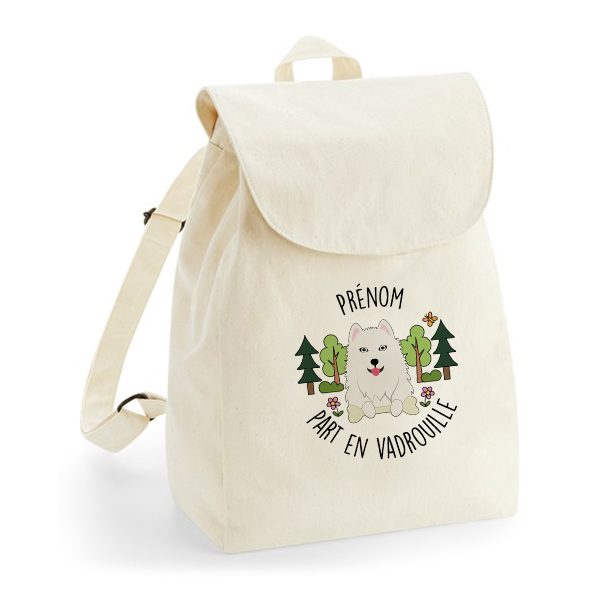 Sac à dos chien personnalisé