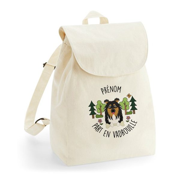 Sac à dos chien personnalisé