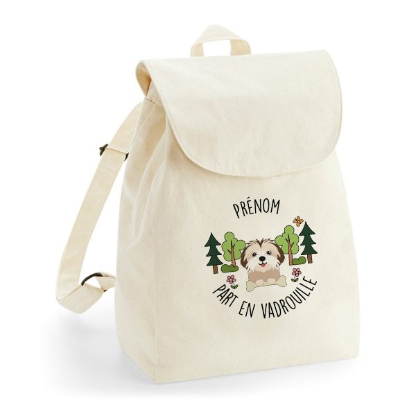 Sac à dos chien personnalisé
