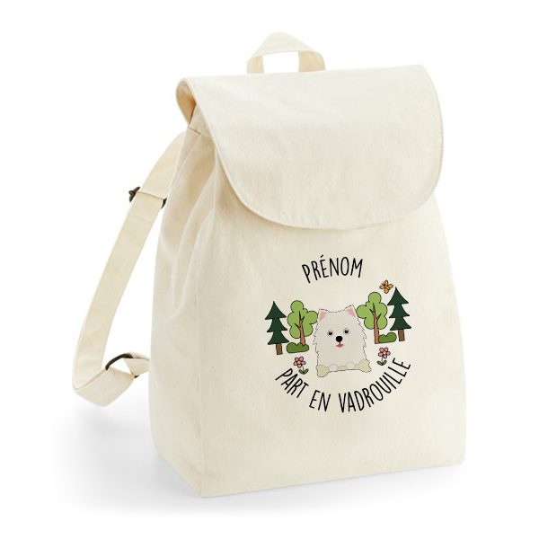 Sac à dos chien personnalisé