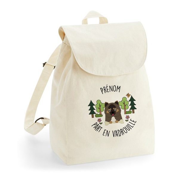 Sac à dos chien personnalisé