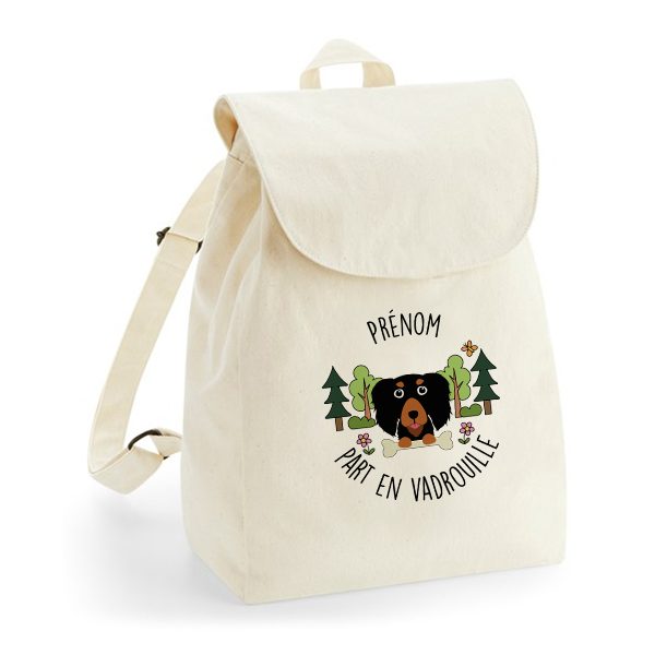 Sac à dos chien personnalisé