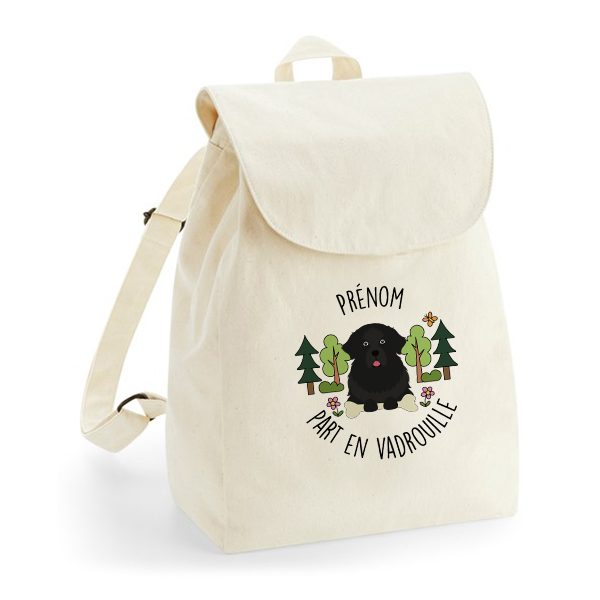 Sac à dos chien personnalisé