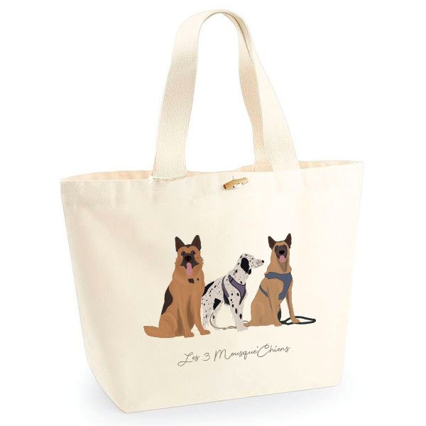 sac cabas personnalisé family