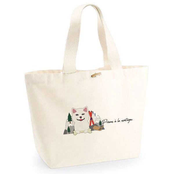 sac-de-montagne-Akita-inu-blanc