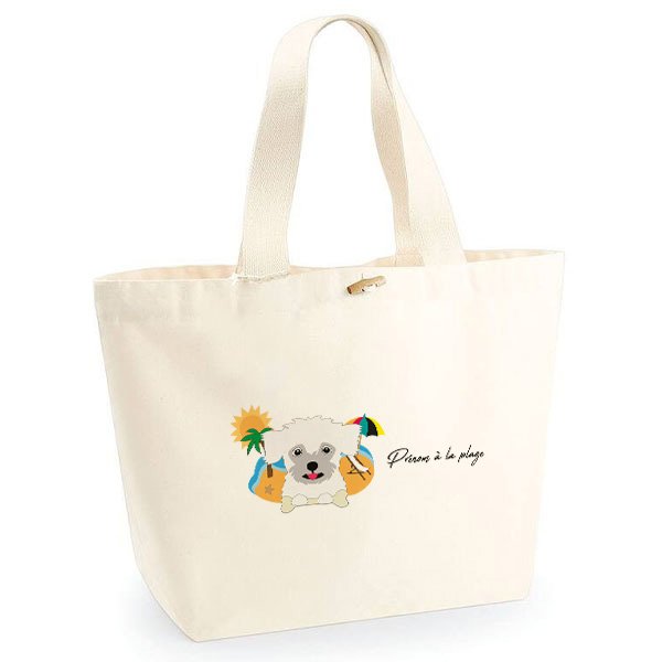 sac-de-plage-chien-Bichon