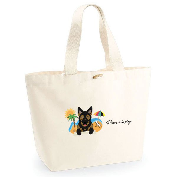 sac-de-plage-chien-altdeutsche-schaferhunde-fauve
