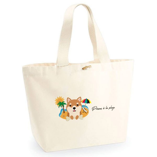 sac-de-plage-chien-shiba