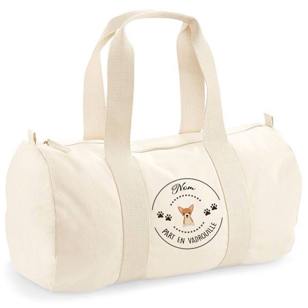 sac-de-voyage-chien-Chihuahua-poil-court-orange