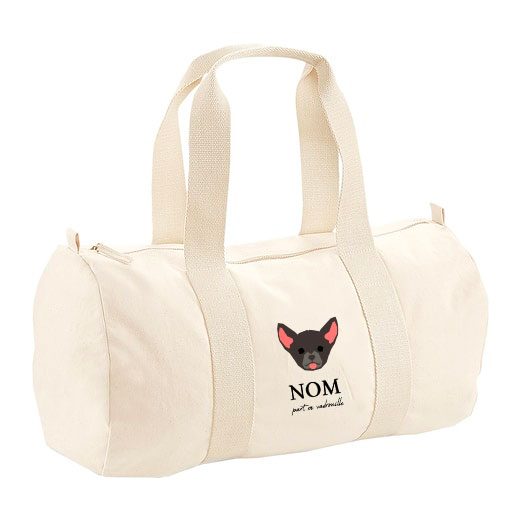 Sac polochon avec bandoulière - nouveaux visuels
