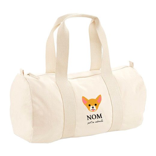 Sac polochon avec bandoulière - nouveaux visuels