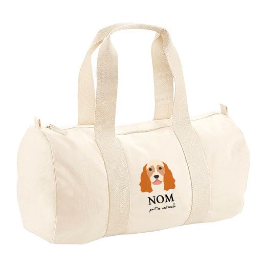 Sac polochon avec bandoulière - nouveaux visuels