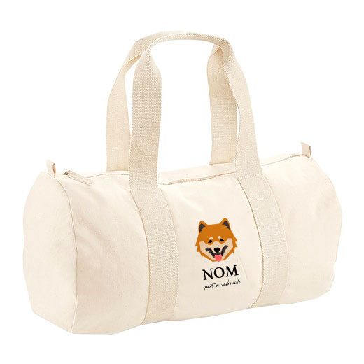 Sac polochon avec bandoulière - nouveaux visuels