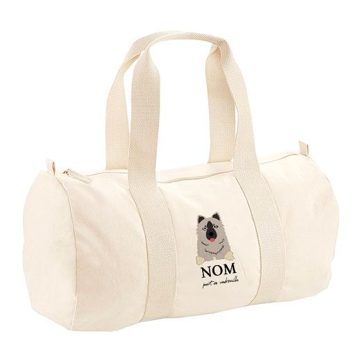 Sac polochon avec bandoulière - visuels avec os
