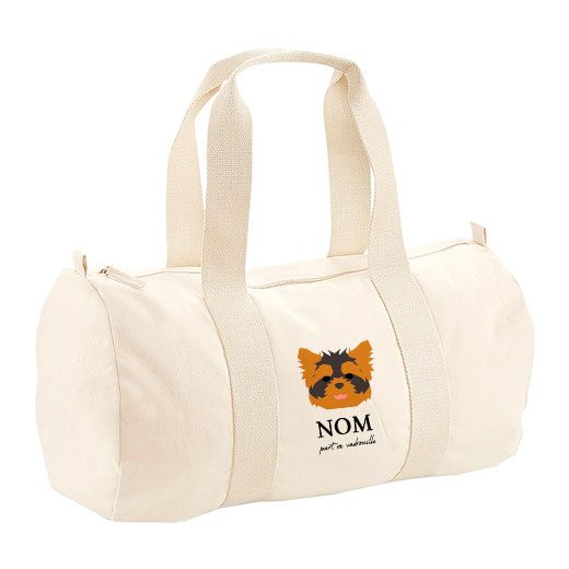 Sac polochon avec bandoulière - nouveaux visuels