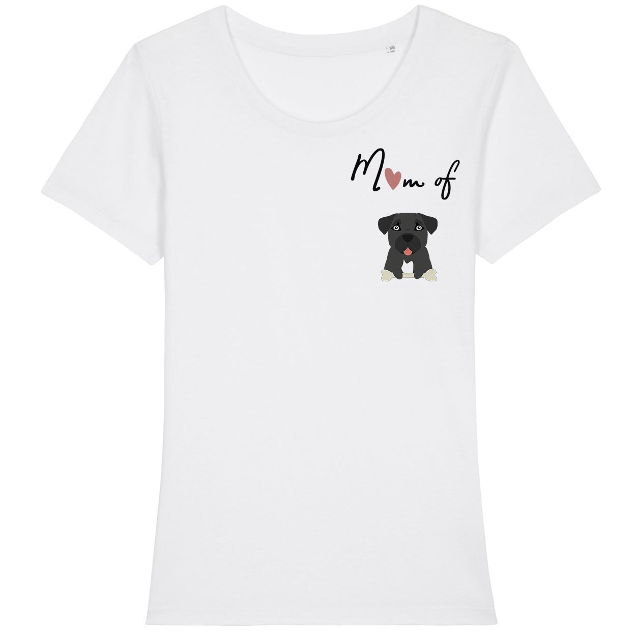 t-shirt-mom-of-staffie-noir