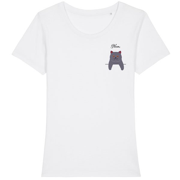tee-shirt-chat-chartreux-femme