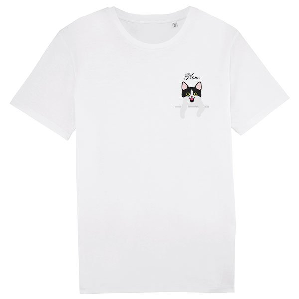tee-shirt-chat-européen-bicolore-noir-et-blanc-homme