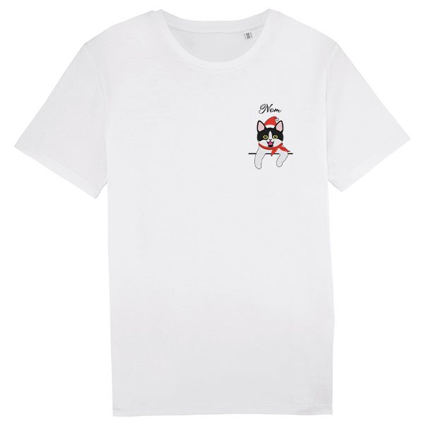 tee-shirt-chat-noel-européen-bicolore-noir-et-blanc-homme