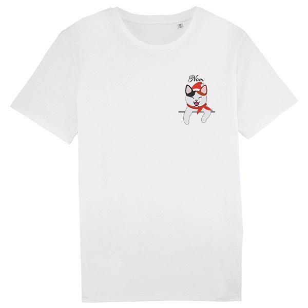 tee-shirt-chat-noel-européen-tricolore-calicot-homme