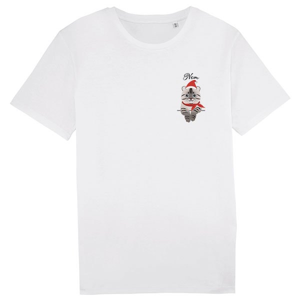 tee-shirt-chat-noel-lynx-homme