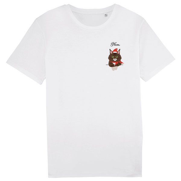 tee-shirt-chat-noel-maine-coon-marron-homme