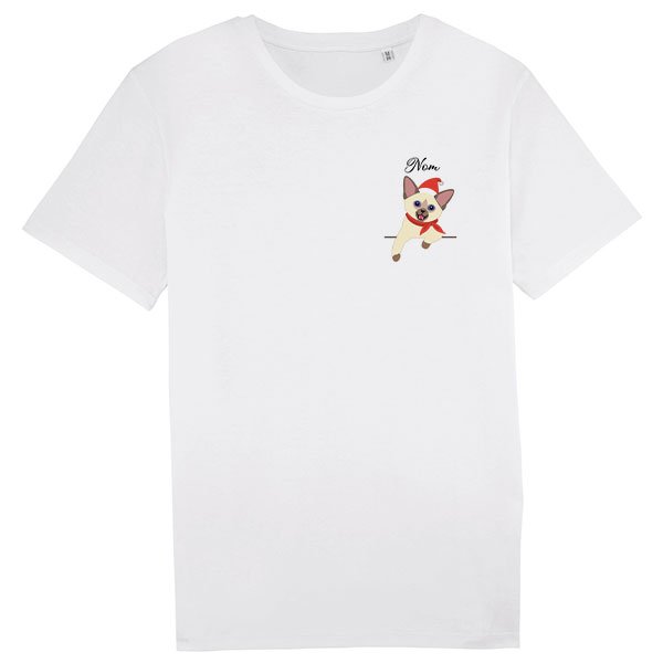 tee-shirt-chat-noel-siamois-homme